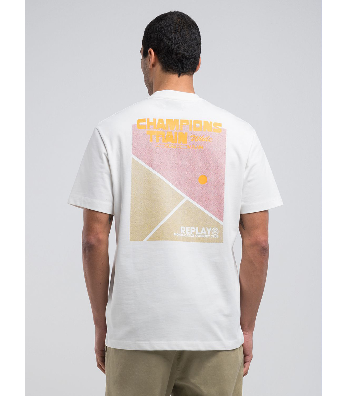 モンテカルロカントリークラブコレクションプリントTシャツ 詳細画像 オフホワイト 3